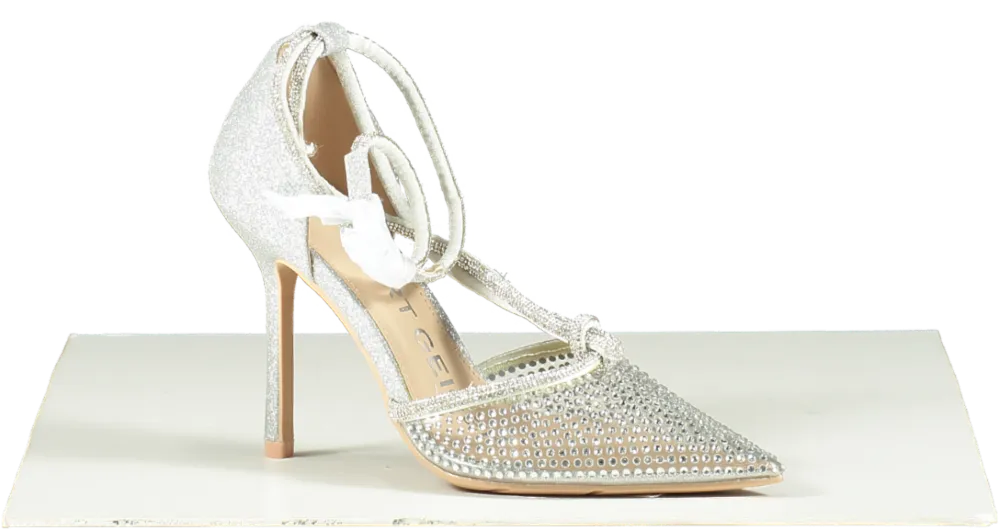 Kurt Geiger Bling Vegan Pvc And Metallic Courts UK 3 EU 36 👠