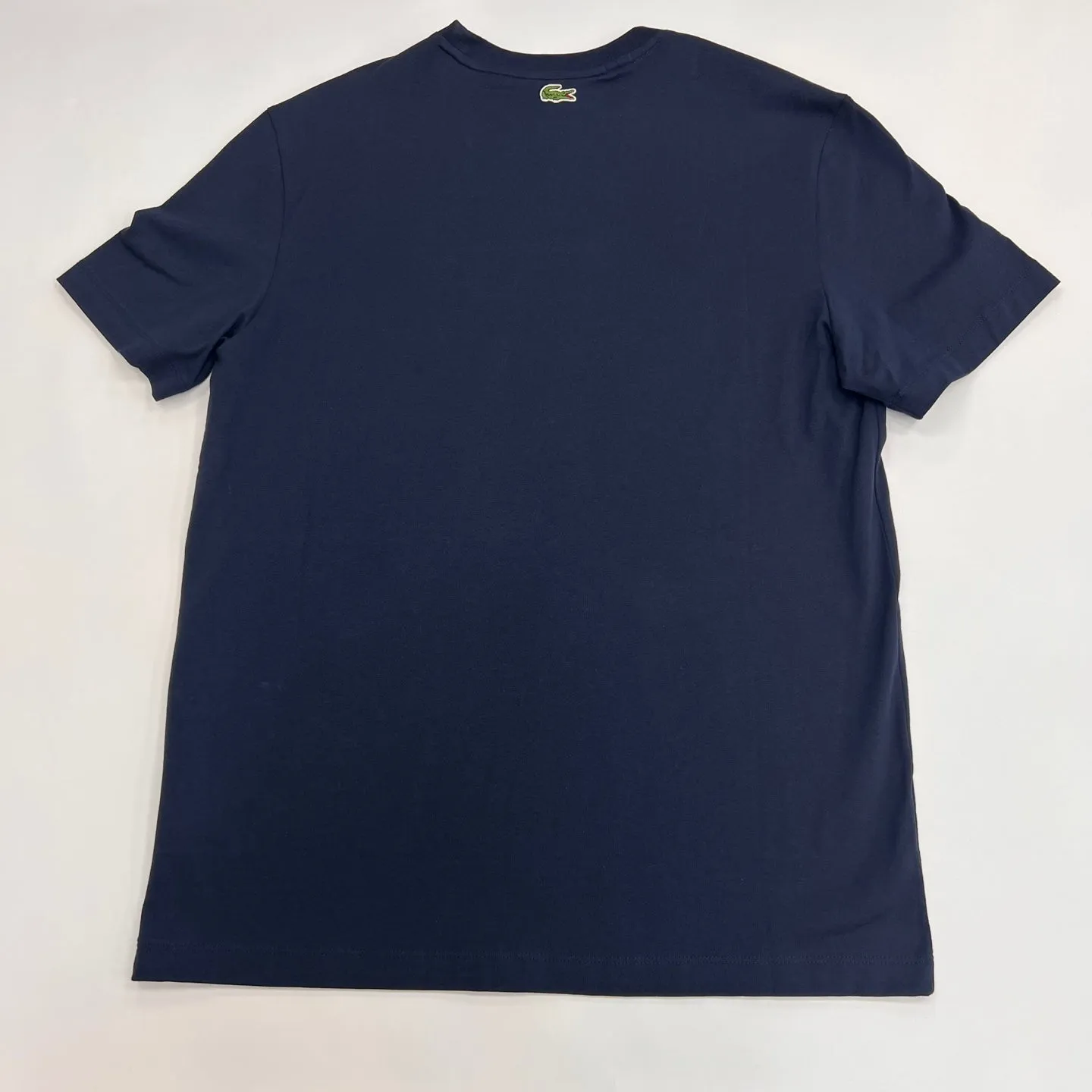 LACOSTE Landscape Print Cotton T-shirt