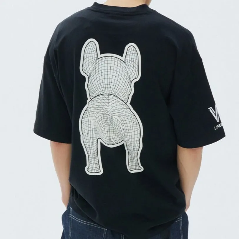 LifeWork Bulldog Tee Black