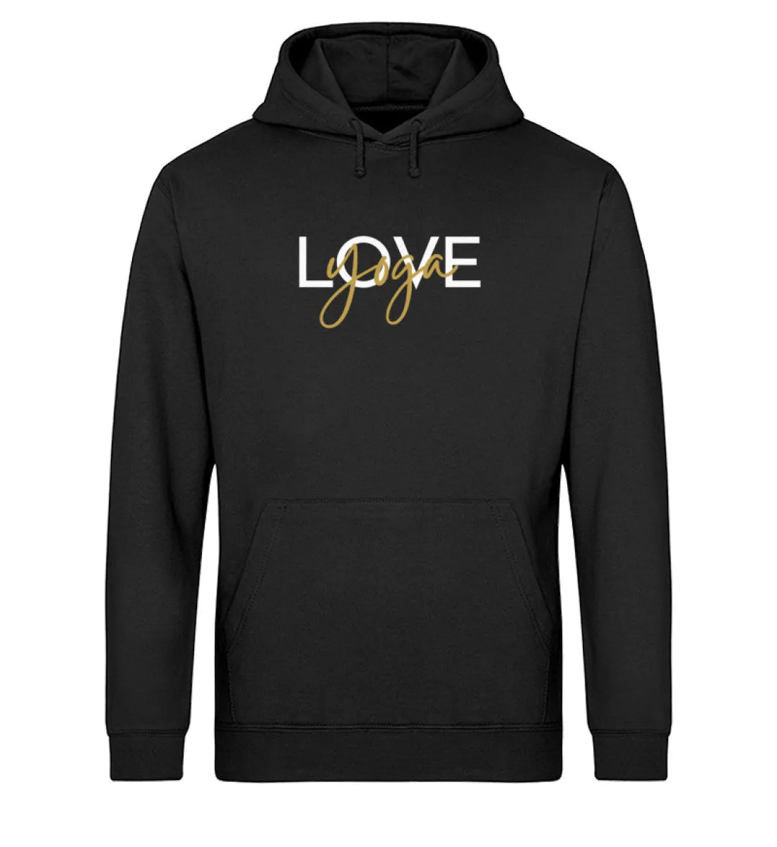 LOVE Yoga Bio Hoodie Unisex