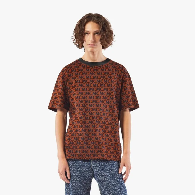 MCM Men’s Monogram Print T-Shirt