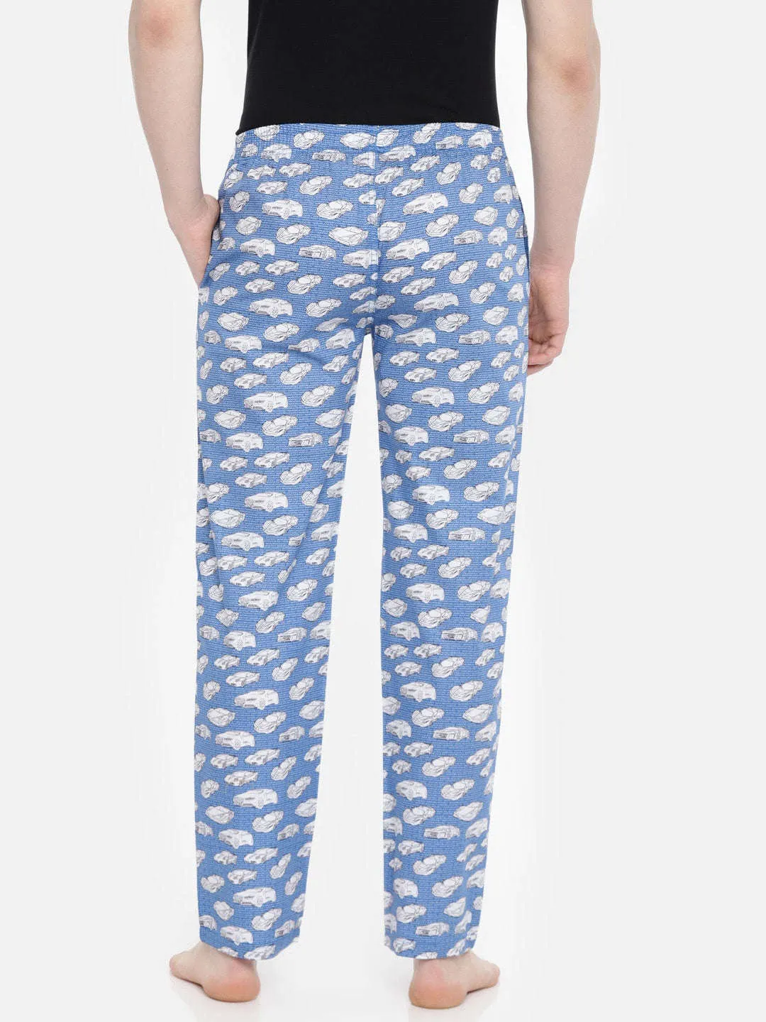 Men Abstract Printed Lounge Pant