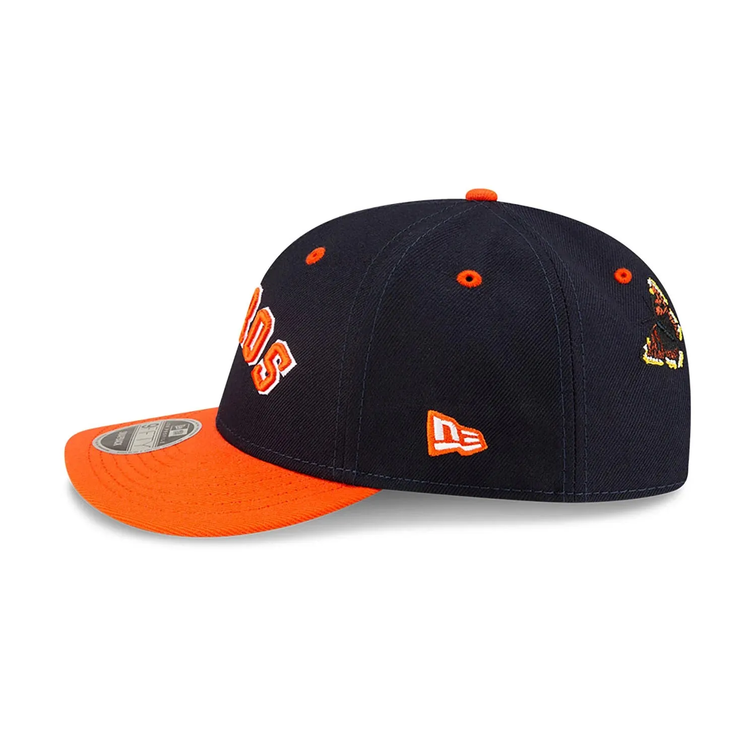 NEW ERA Houston Astros Felt X MLB Navy Low Profile 9FIFTY Snapback Cap