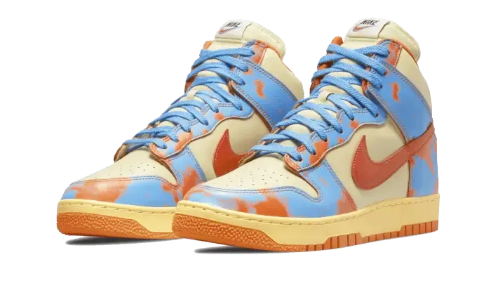 Nike Dunk High 1985 Acid Wash Orange