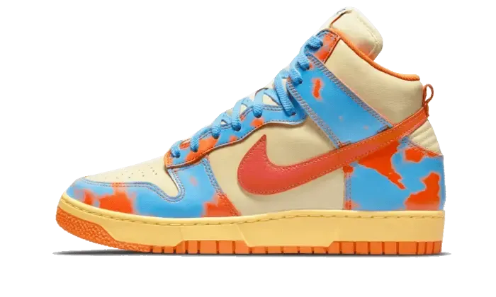 Nike Dunk High 1985 Acid Wash Orange