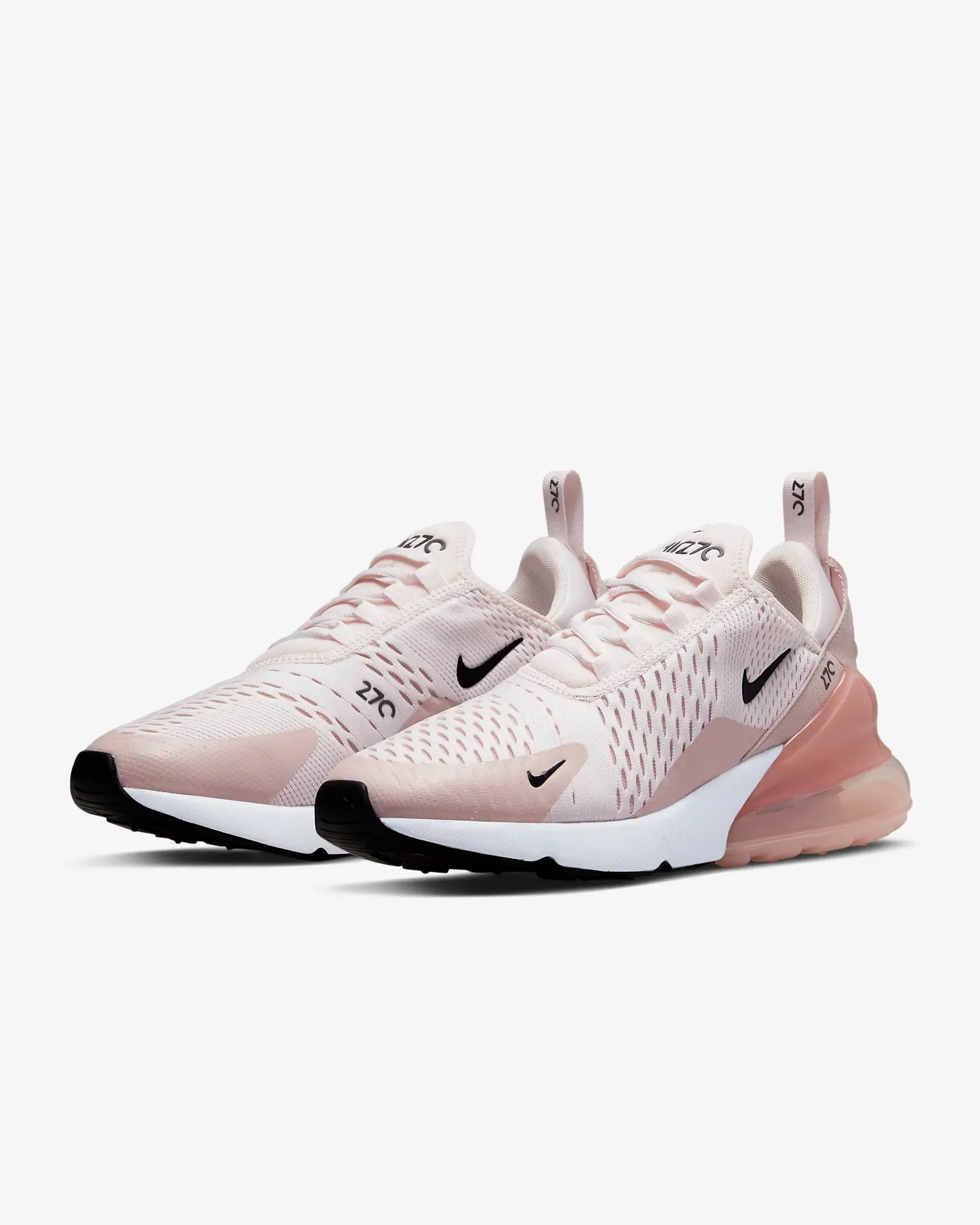 Nike Women's Air Max 270 Shoes - Light Soft Pink / Pink Oxford / Desert Berry / Black