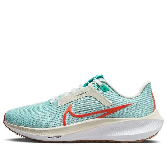 Nike Women's Pegasus 40 Shoes - Jade Ice / White / Sea Glass / Picante Red