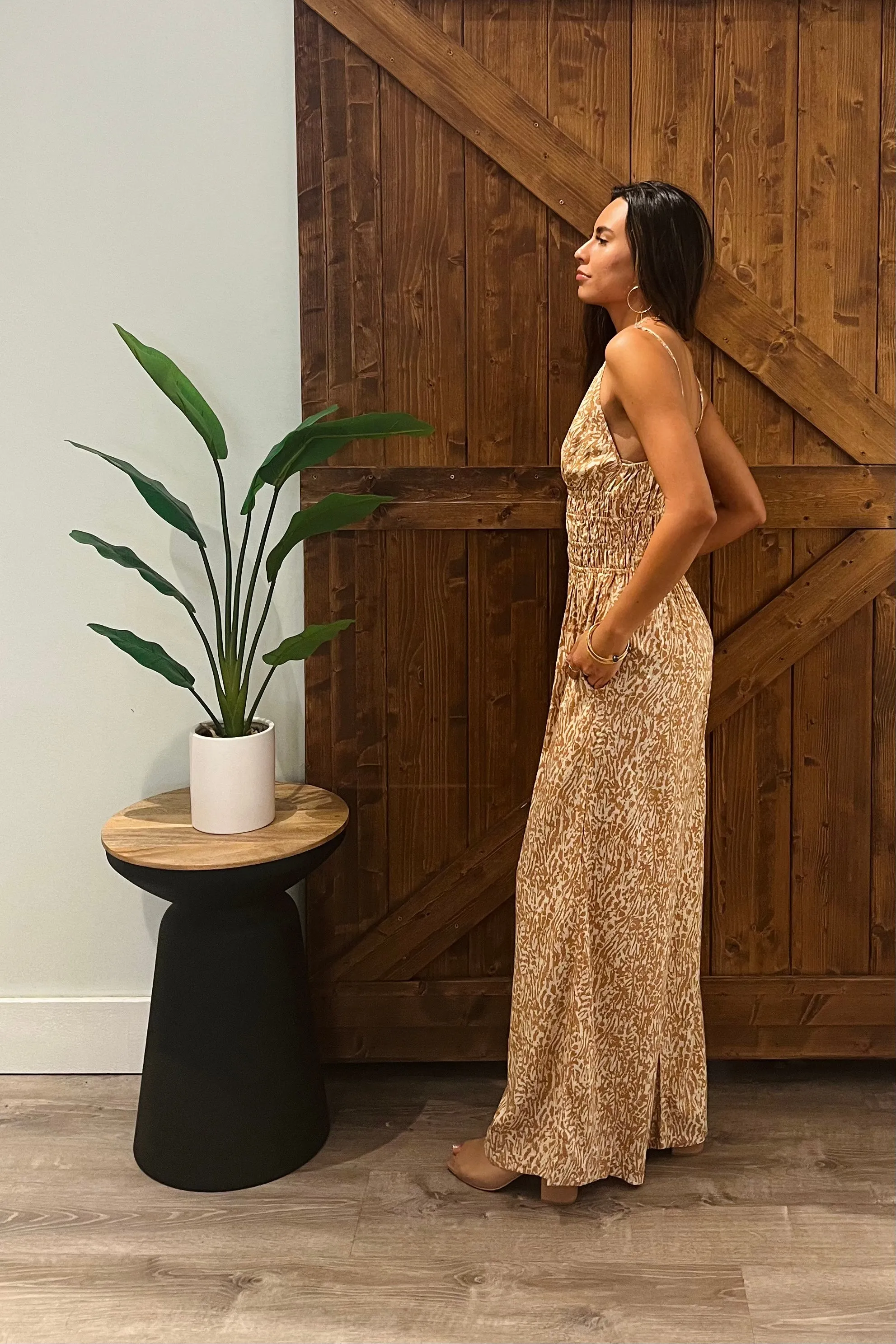 Opal Jumpsuit / Woodsy Stone