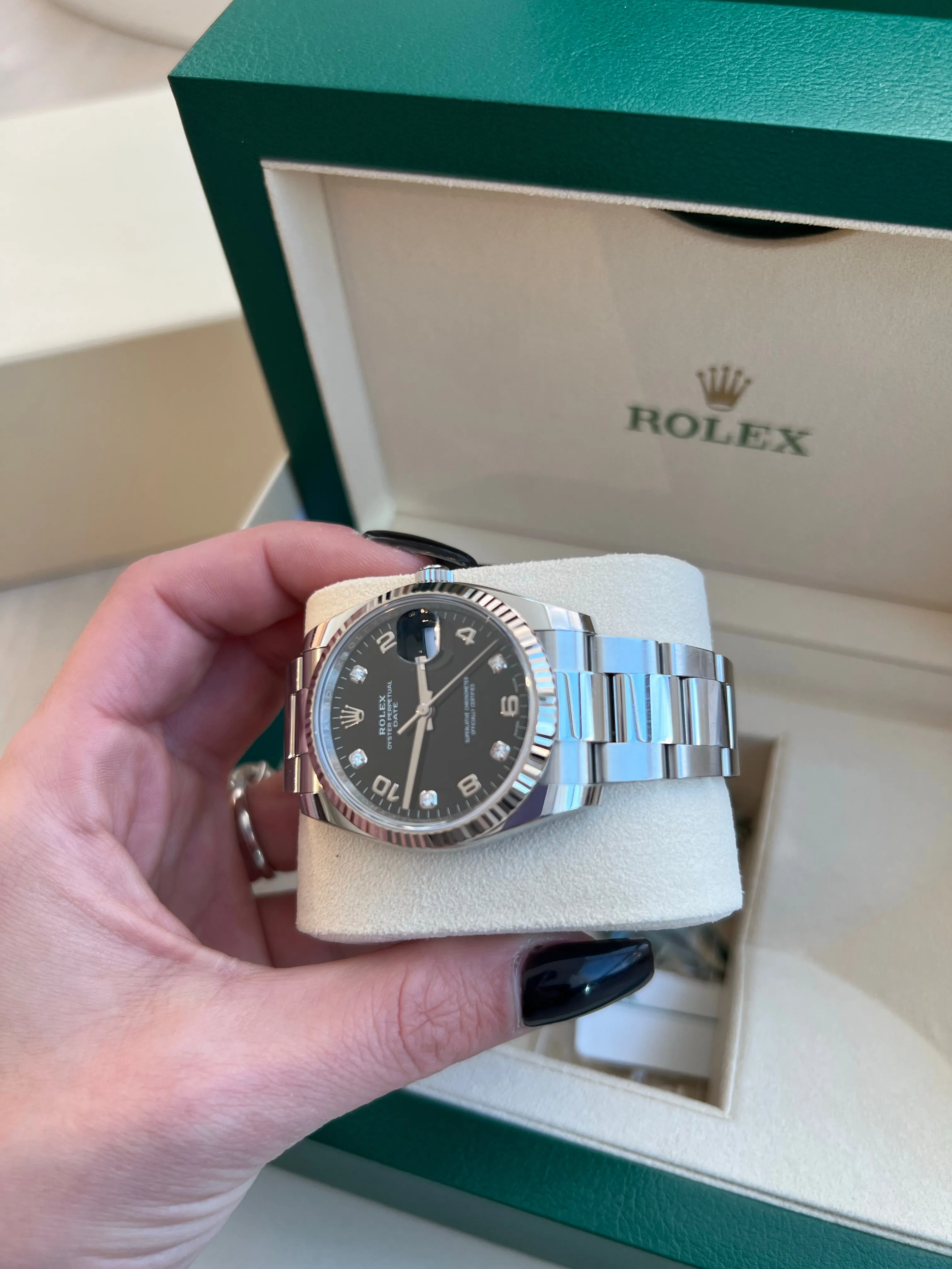 Rolex OP Datejust watch