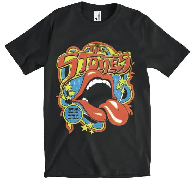 Rolling Stones Black - Tee