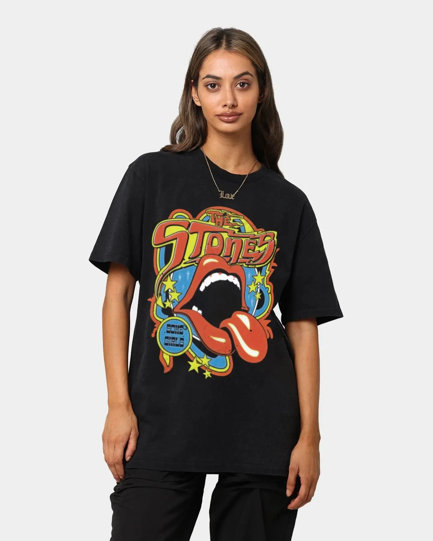 Rolling Stones Black - Tee