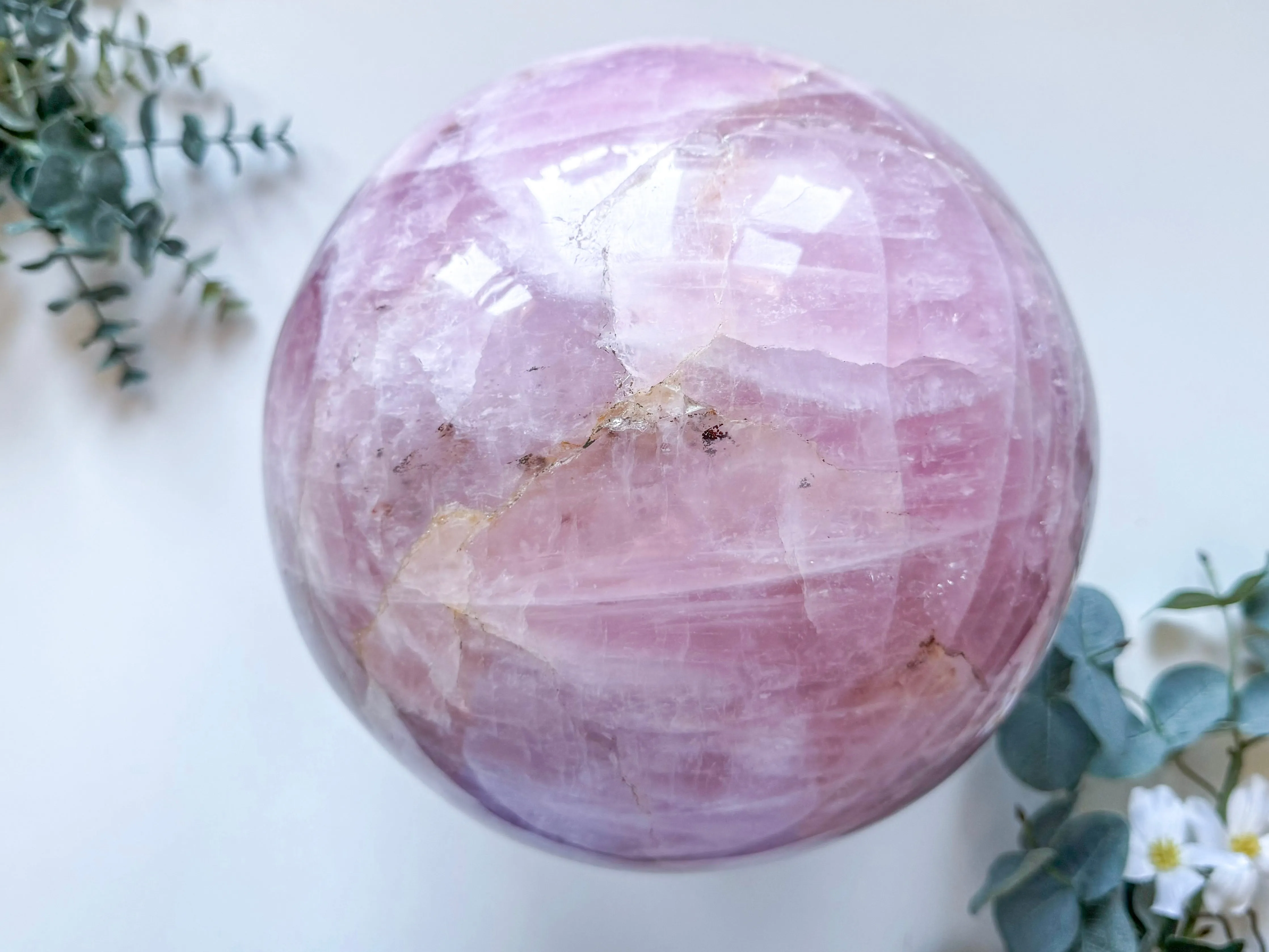 Rose Quartz XXL Sphere || Brazil