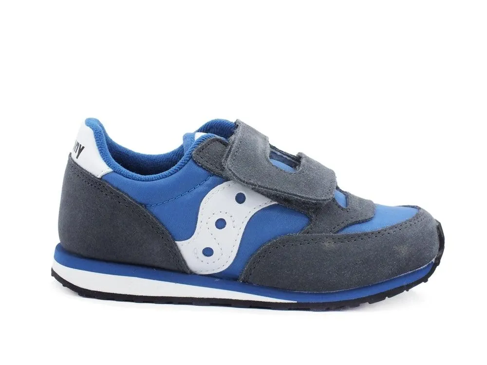 SAUCONY Baby Jazz HL Sneaker Bambino Grey Blue SL263376