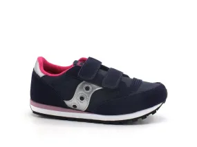 SAUCONY Jazz Double HL Kids Sneaker Navy Pink SK165147