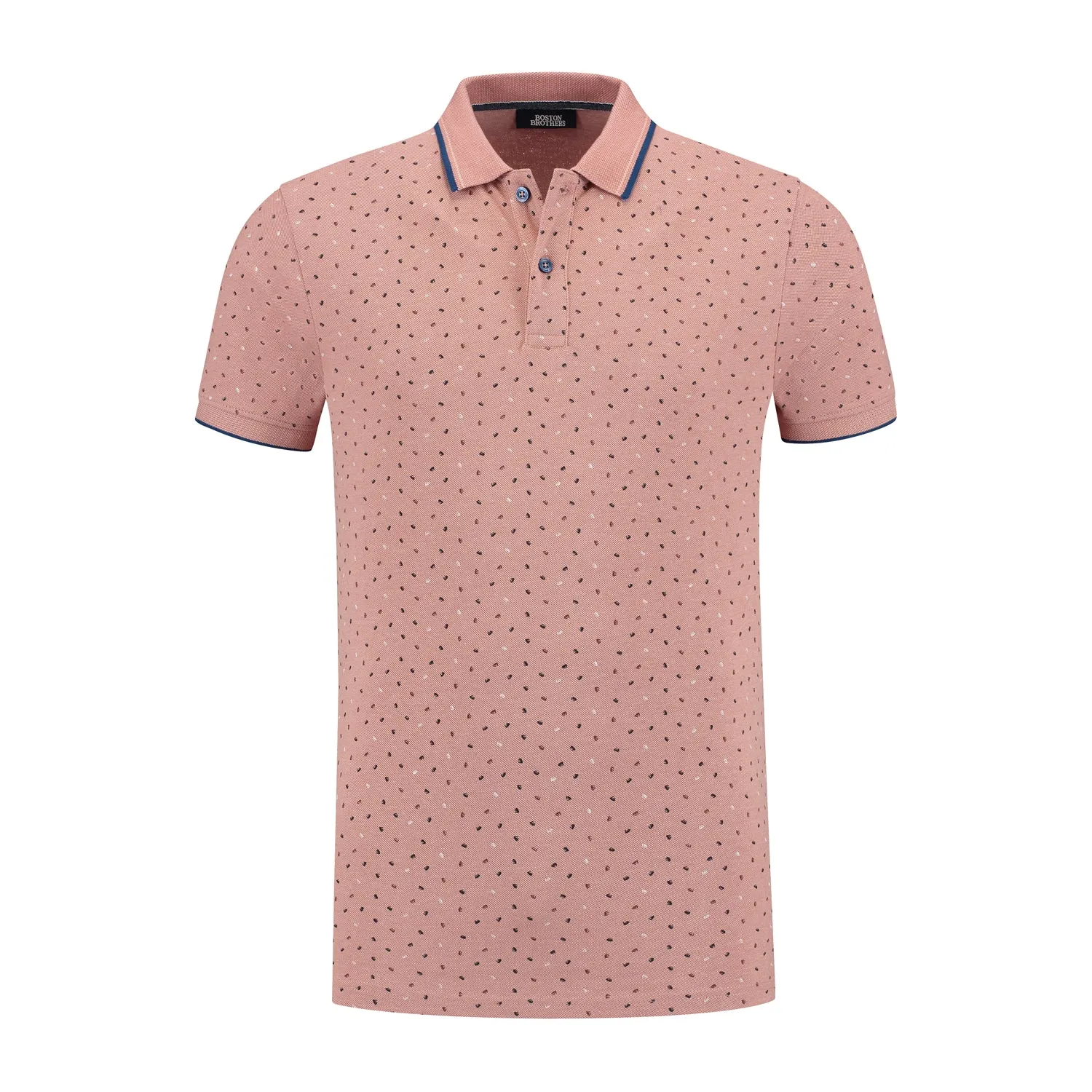 Short Sleeve Print Polo