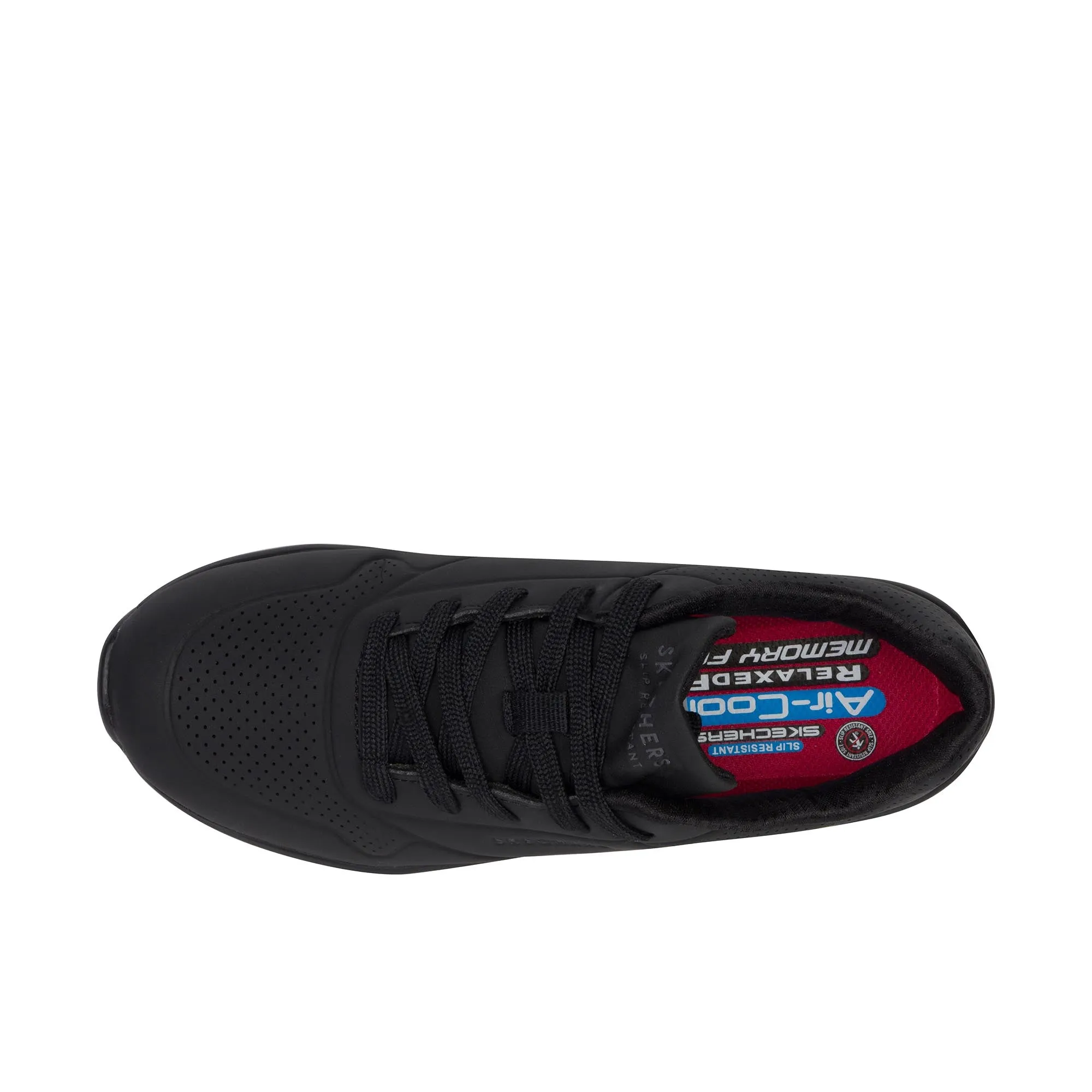 Skechers Womens Uno Soft Toe Black