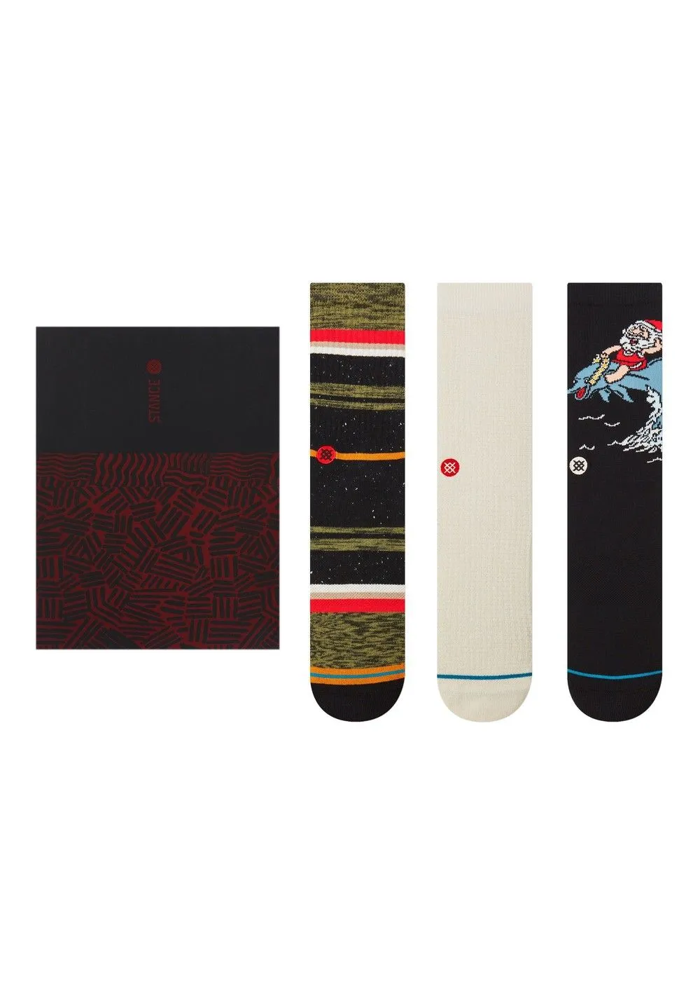 Stance Holidaze Crew Sock Box Set of 3