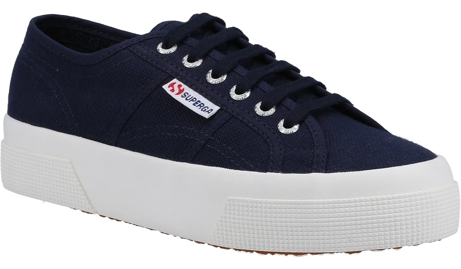 Superga 2740 Platform Womens Lace Up Trainer