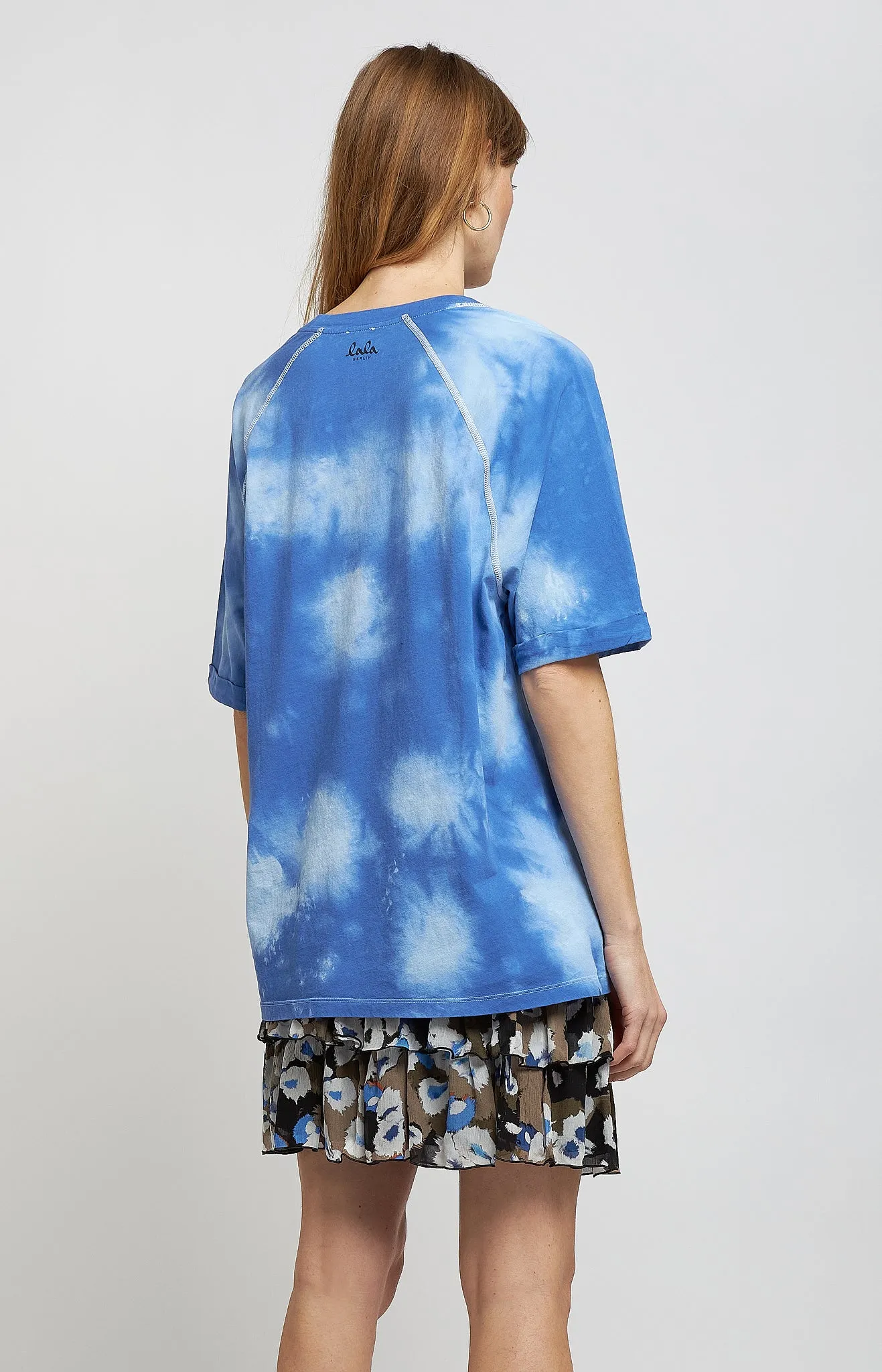 T-Shirt Inbar in Blue Splash