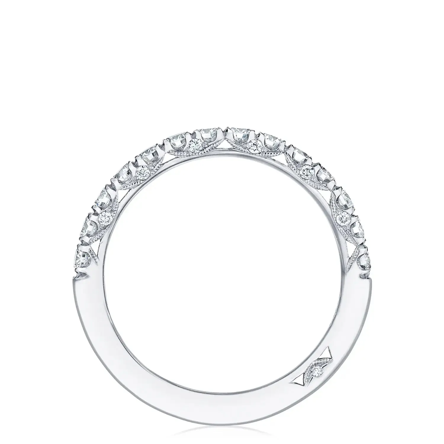 Tacori Petite Crescent French Pave 2.5mm Band