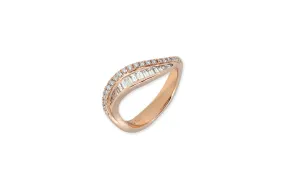 Talay Duo Wave Diamond Ring