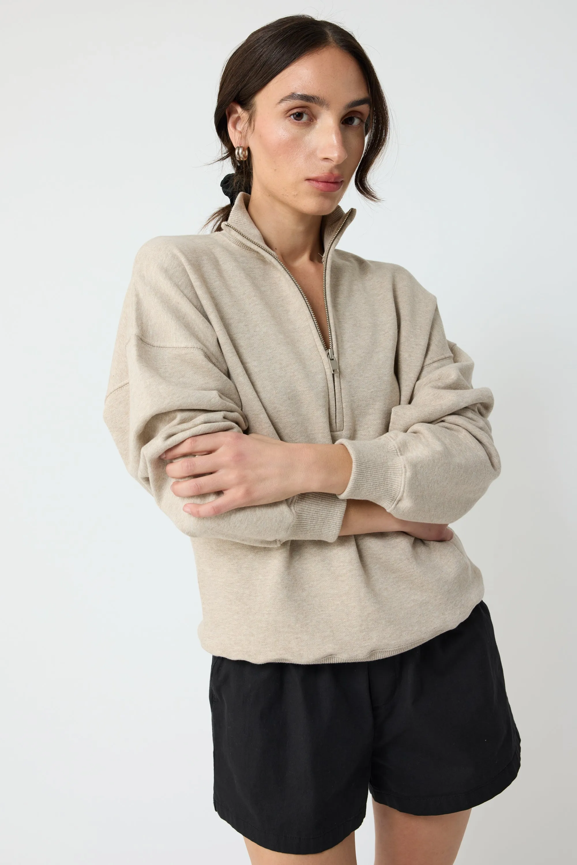 The 1/2 Zip Sweatshirt