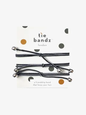 Tiebandz Hair Ties - Black Tie