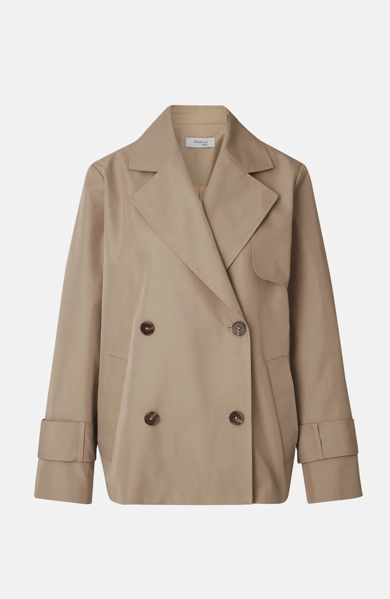 Trudy Short Trench Coat