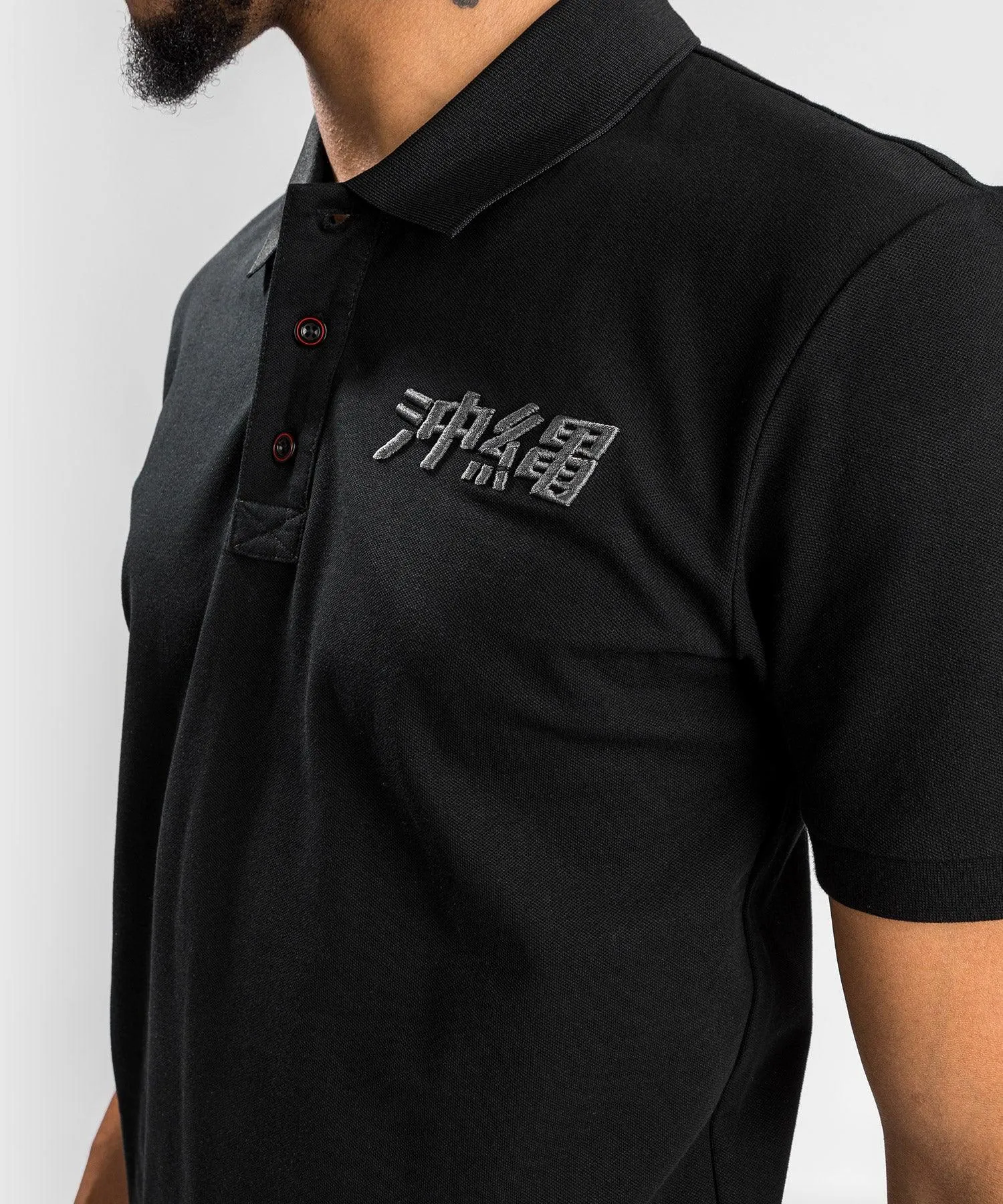 Venum Okinawa 3.0 Polo - Black/Red