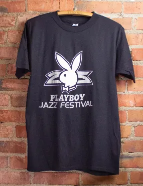 Vintage Playboy 25th Jazz Festival Hollywood Bowl Concert T-Shirt 1979 M