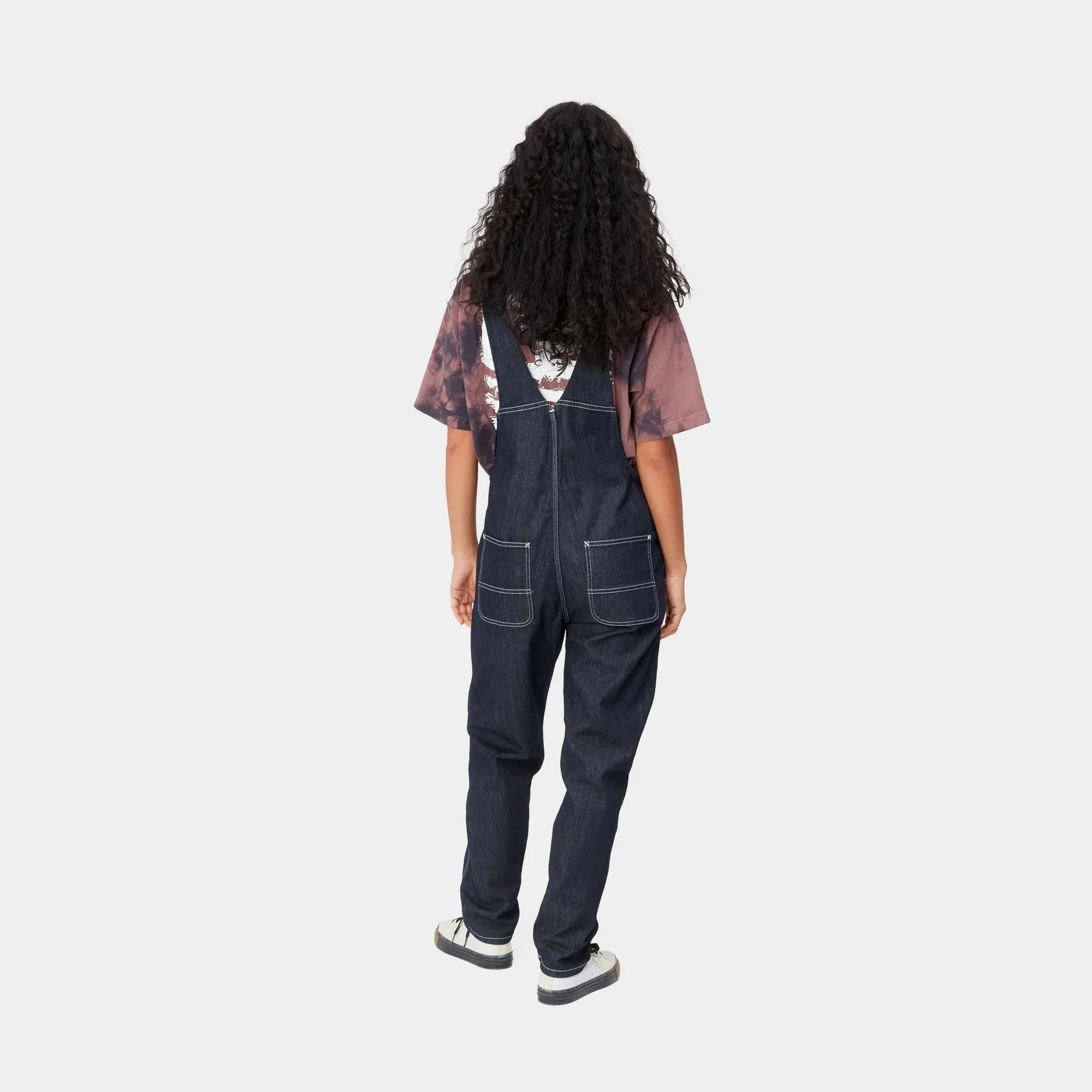 Women's Bib Overall - Stretch Denim | Blue (rinsed)