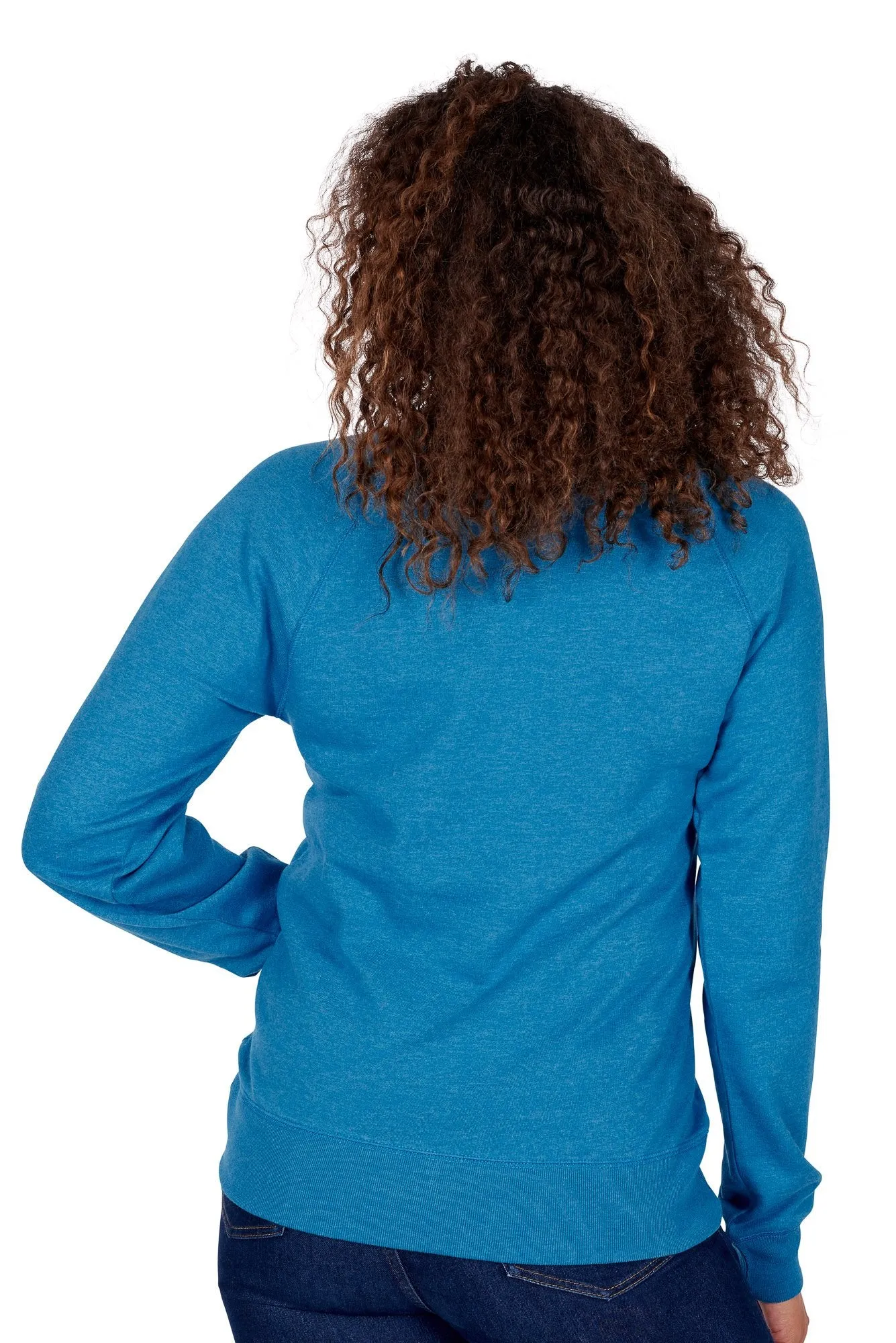 Women's Blue Retro Runr Jumper