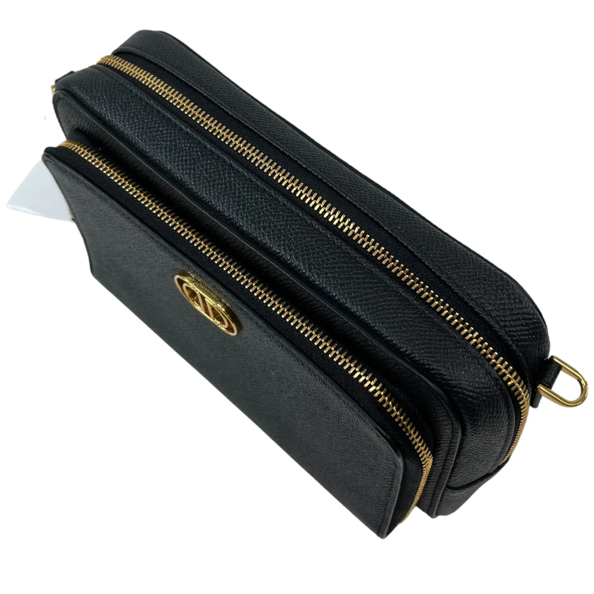 Women's Caro Double Pouch Bag Black