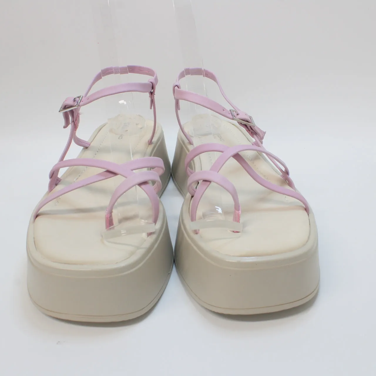 Womens Vagabond Shoemakers Courtney Strap Flatform Sandals Mauve