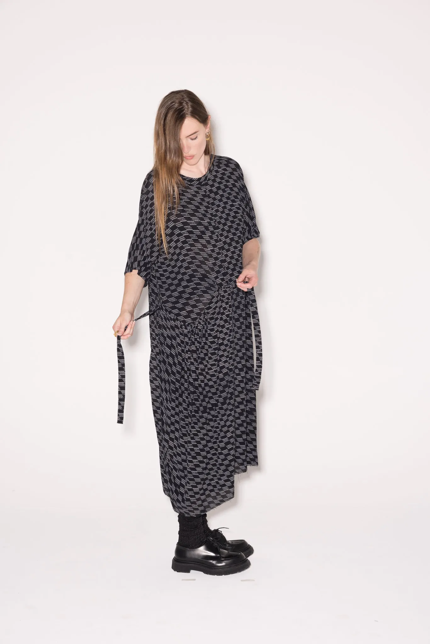 Yang Dress | Black Grey Code